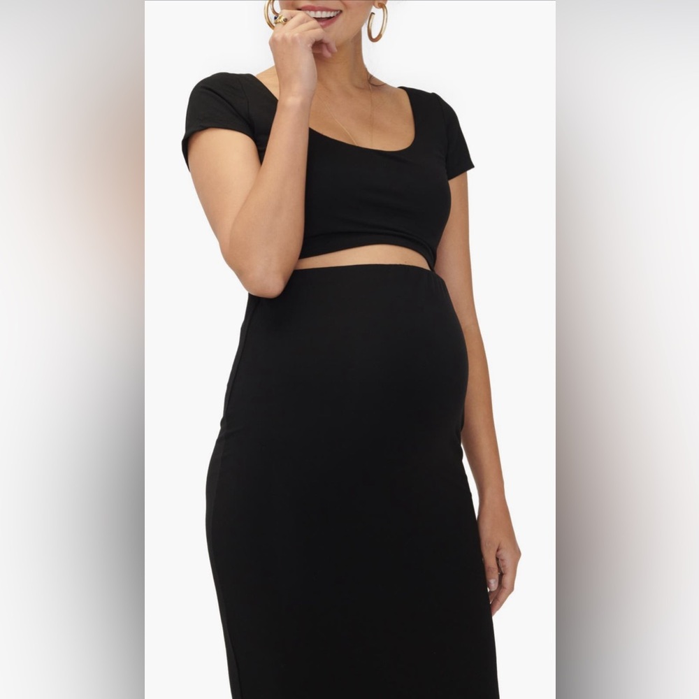 Hatch The Body Maternity Midi Skirt